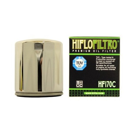 Filtro aceite HF70C cromado