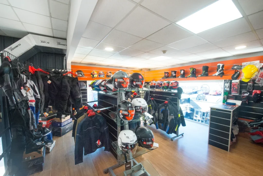 Boutique Motos Rego en Madrid
