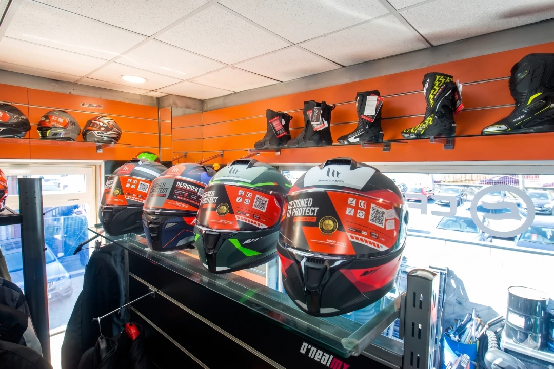 Boutique Motos Rego en Madrid